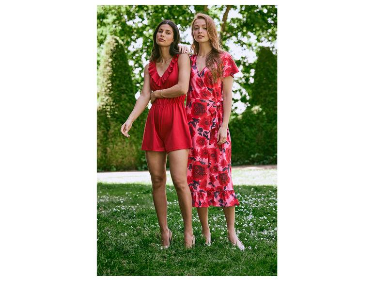 esmara® Damen Wickelkleid mit verspielten Volants 50% Rabatt mit kostenlosem Versand