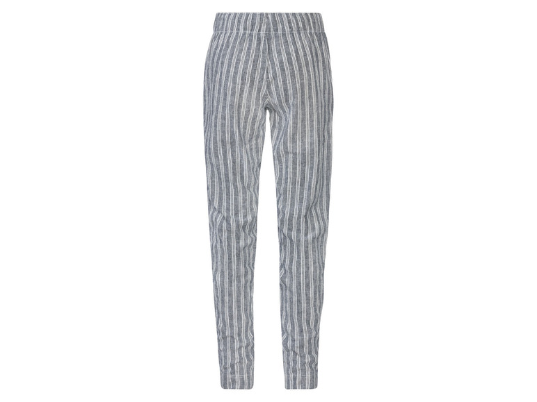 esmara® Damen Leinenhose mit Gummizugbund und Bindeband Fabrikladen