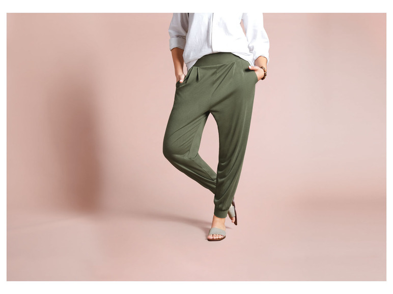 esmara® Damen Sommerhose mit Bündchen am Beinabschluss Auslauf