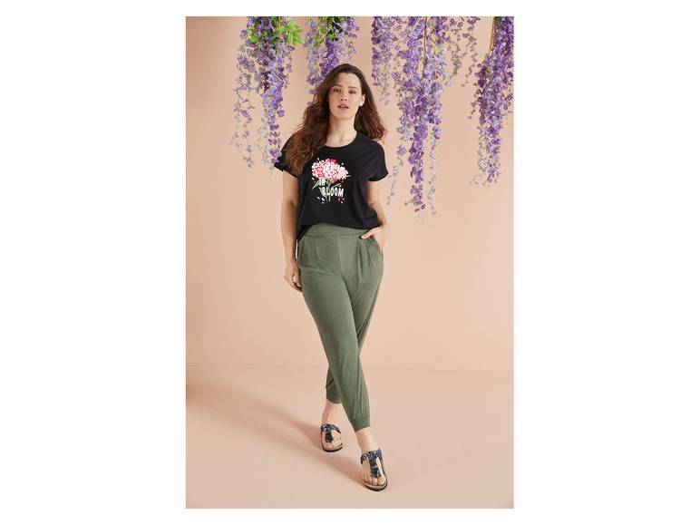 esmara® Damen Sommerhose mit Bündchen am Beinabschluss Auslauf