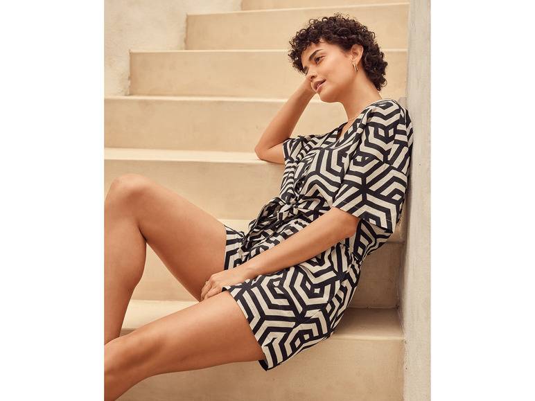 esmara® Damen Leinenbluse, leger geschnitten Angebote