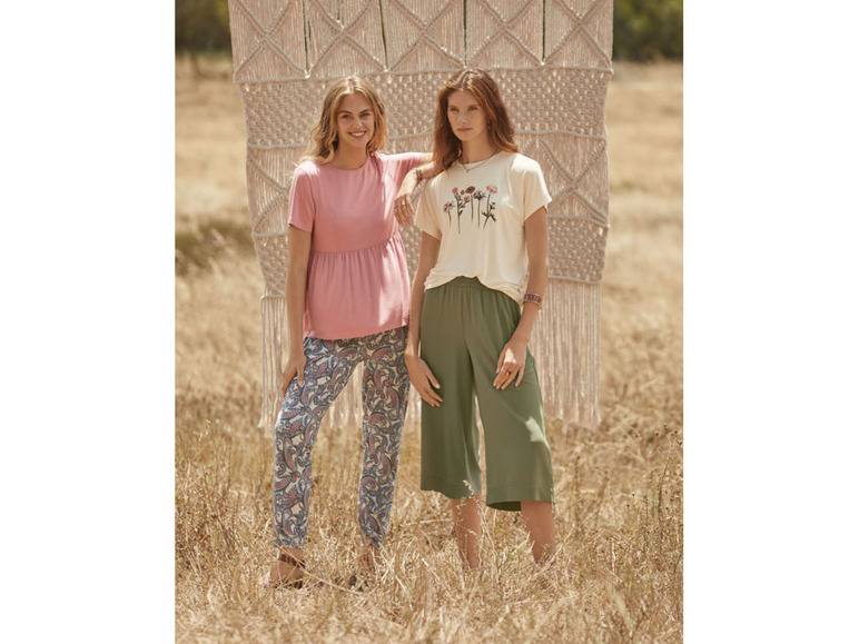 esmara® Damen Sommerhose mit Bündchen am Beinabschluss Günstiger Verkauf