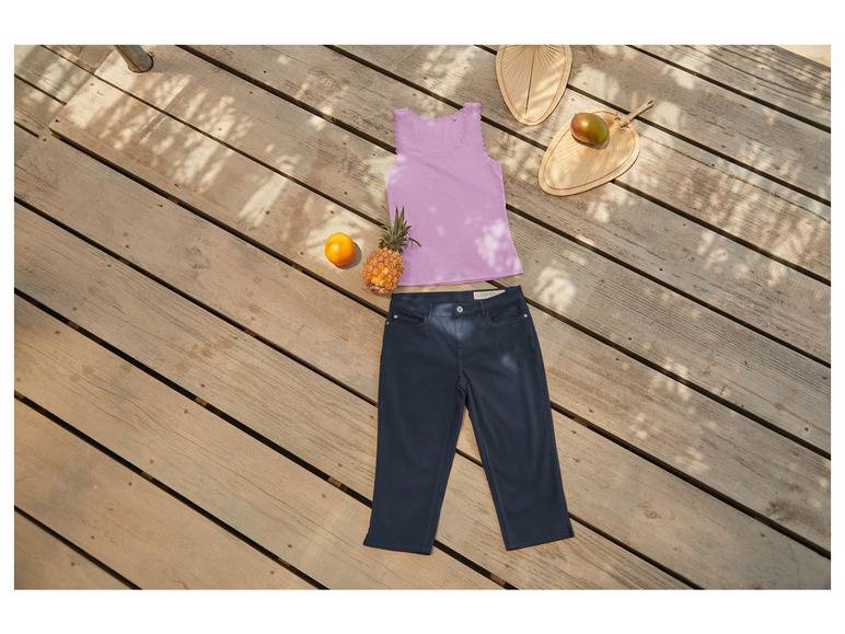 esmara® Damen Caprihose, extra schmal geschnitten, mit normaler Leibhöhe Limitierter Zeitrabatt