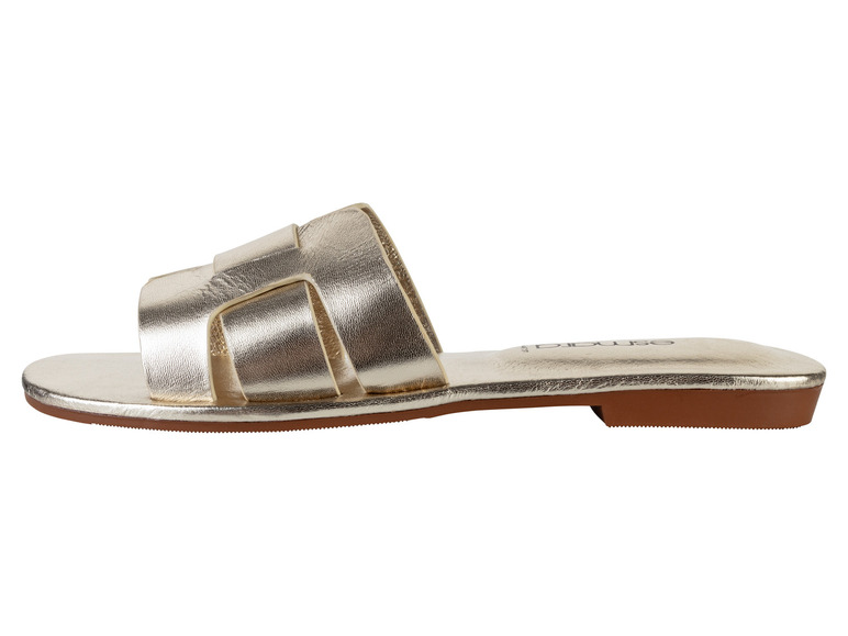 esmara® Damen Pantoletten aus Leder Fabrik Onlineshop
