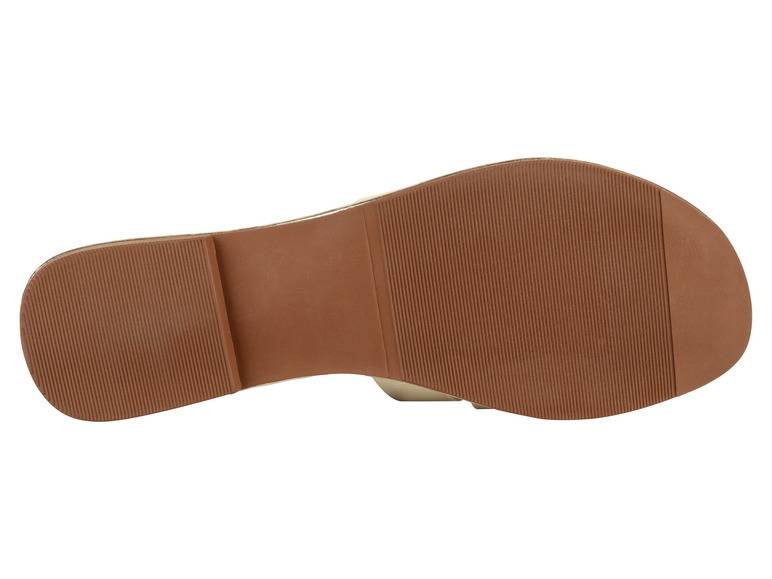esmara® Damen Pantoletten aus Leder Fabrik Onlineshop