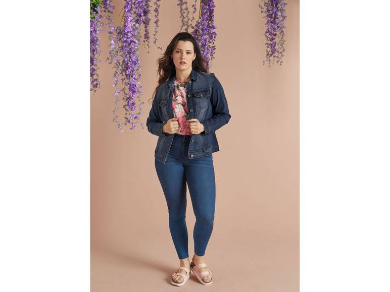 esmara® Damen Jeansjacke, leicht tailliert geschnitten Günstig kaufen