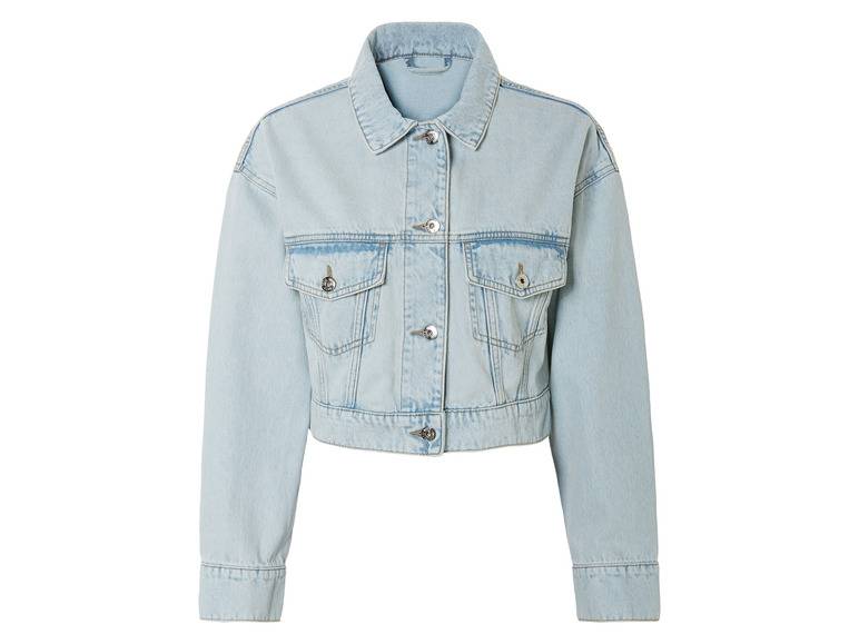 esmara® Damen Jeansjacke in Cropped-Länge Begrenztes Angebot