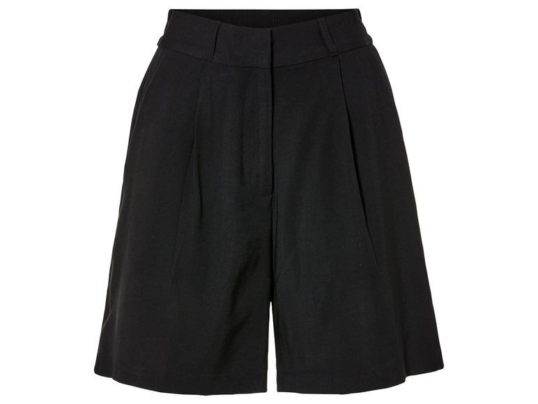 esmara® Damen Shorts mit Bundfalten Preisnachlass