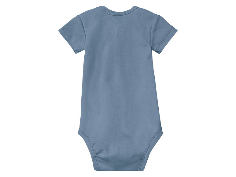 lupilu® Baby Bodies, 5 Stück, kurzarm, aus reiner Bio-Baumwolle Saisonschlussverkauf