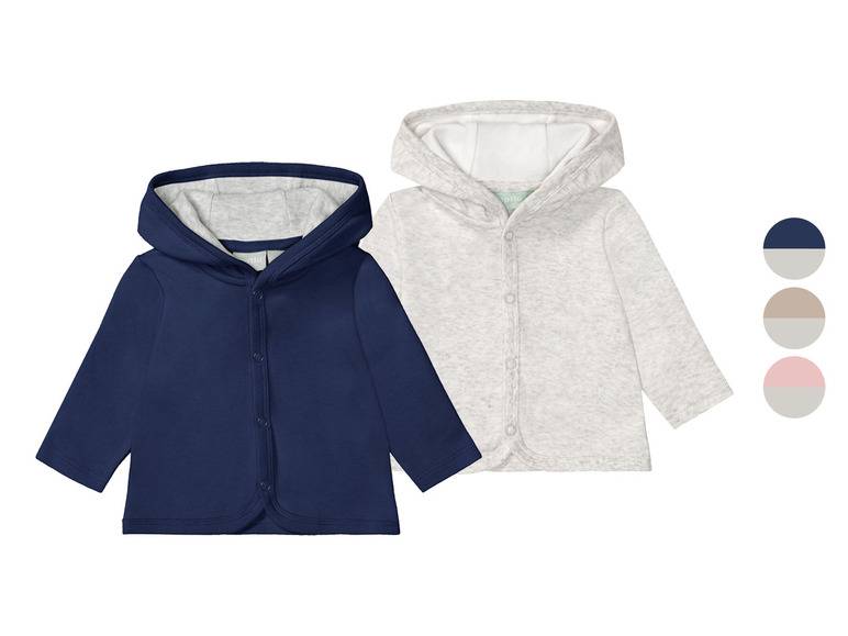 lupilu® Baby Sweatjacke, 2 Stück, aus reiner Bio-Baumwolle Cyber Monday