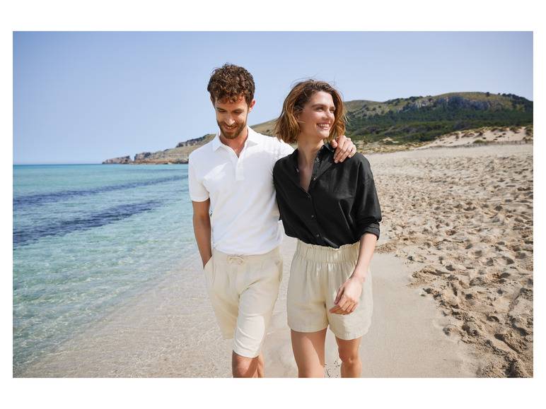esmara® Leinen-Shorts mit hoher Leibhöhe Lagerräumung