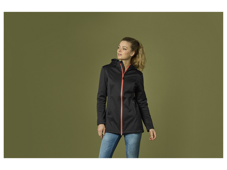 Rocktrail Damen Softshellmantel, verlängerte Rückseite Neueste Mode