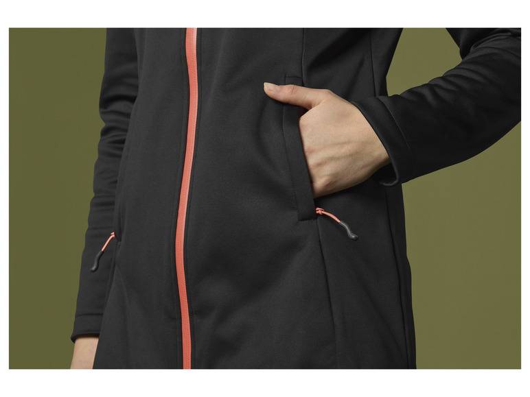 Rocktrail Damen Softshellmantel, verlängerte Rückseite Neueste Mode
