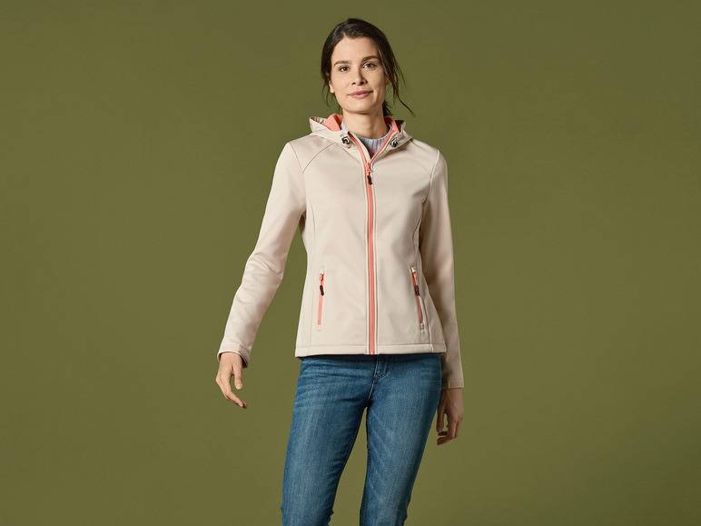 Rocktrail Damen Softshelljacke, verlängerte Rückseite Online Outlet