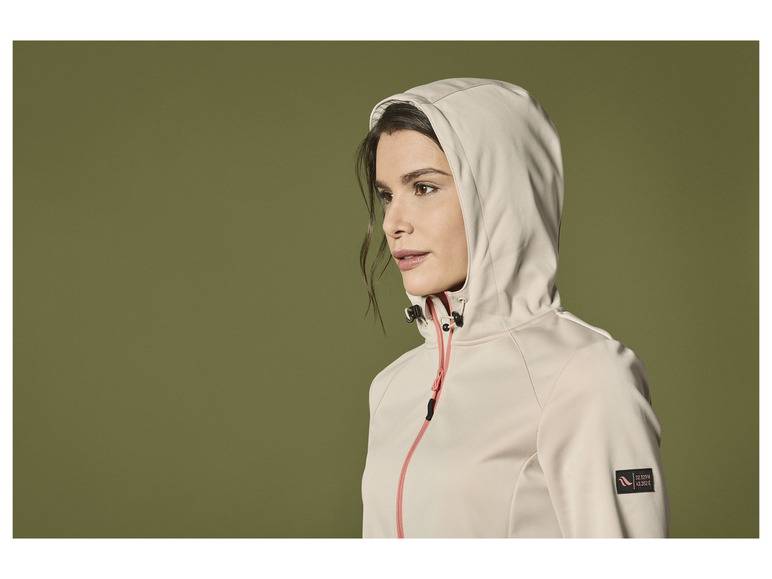 Rocktrail Damen Softshelljacke, verlängerte Rückseite Online Outlet