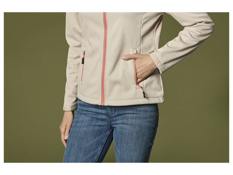 Rocktrail Damen Softshelljacke, verlängerte Rückseite Online Outlet