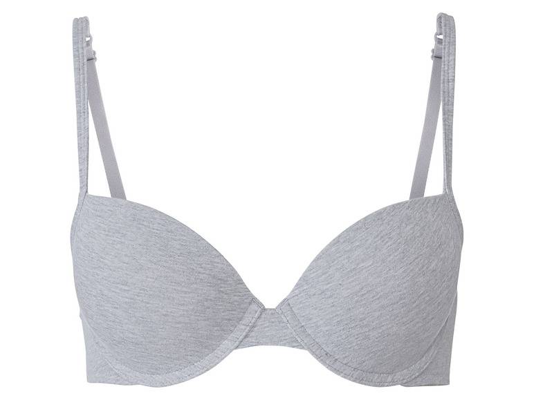 esmara® Damen Bügel BH, 2 Stück, mit hohem Baumwollanteil Sonderangebote