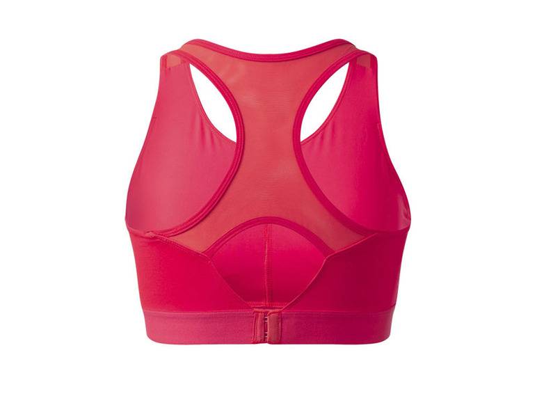 CRIVIT Damen Sportbustier, High-Level, mit Mesh-Einsätzen Sonderangebot der Fabrik