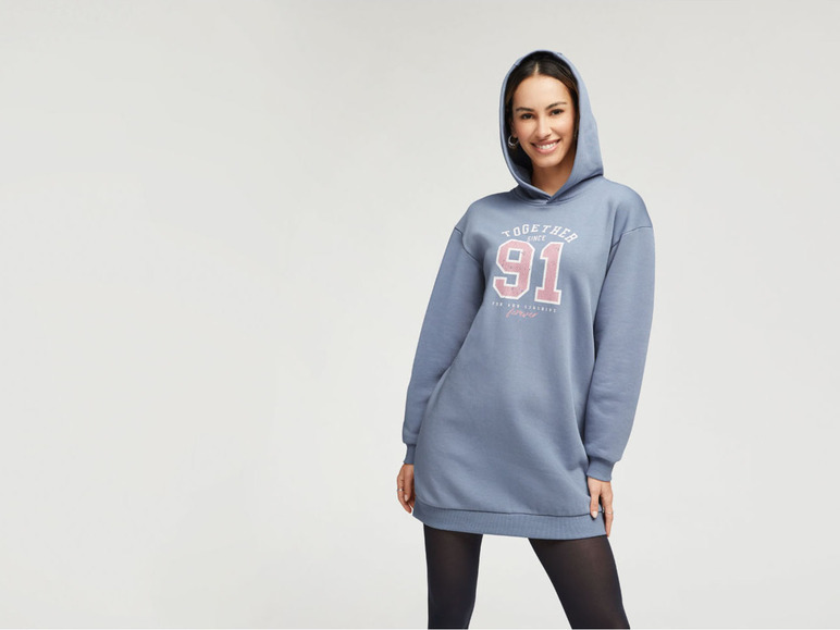 esmara® Damen Sweatkleid mit angerauter Innenseite Super Rabatt