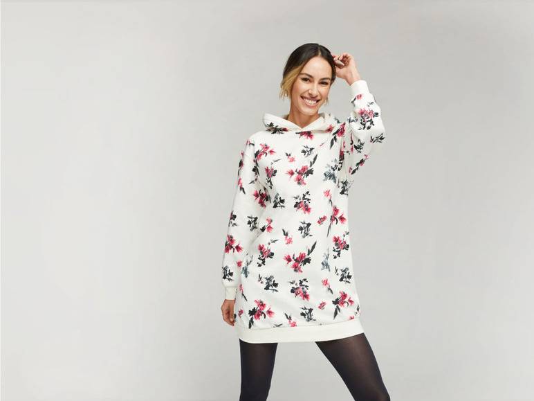 esmara® Damen Sweatkleid mit angerauter Innenseite Super Rabatt
