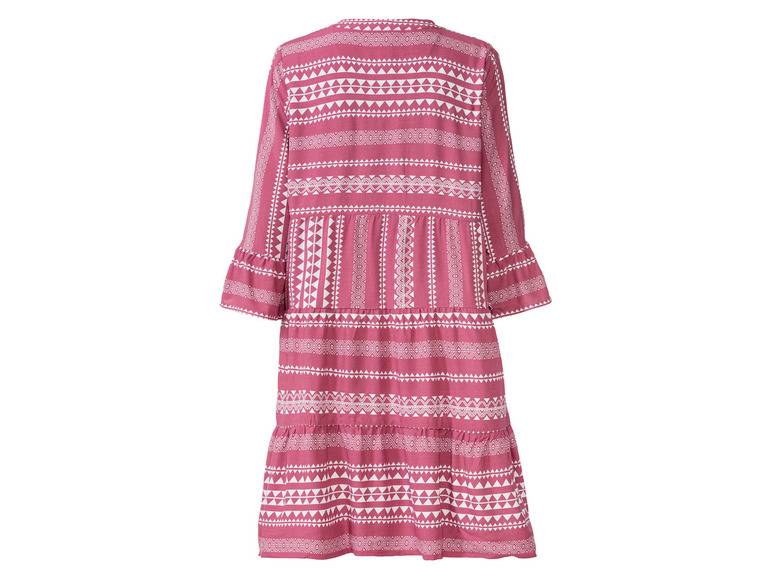 esmara® Damen Tunika Kleid, mit Volants am Ärmelabschluss Kostenloser Versand international