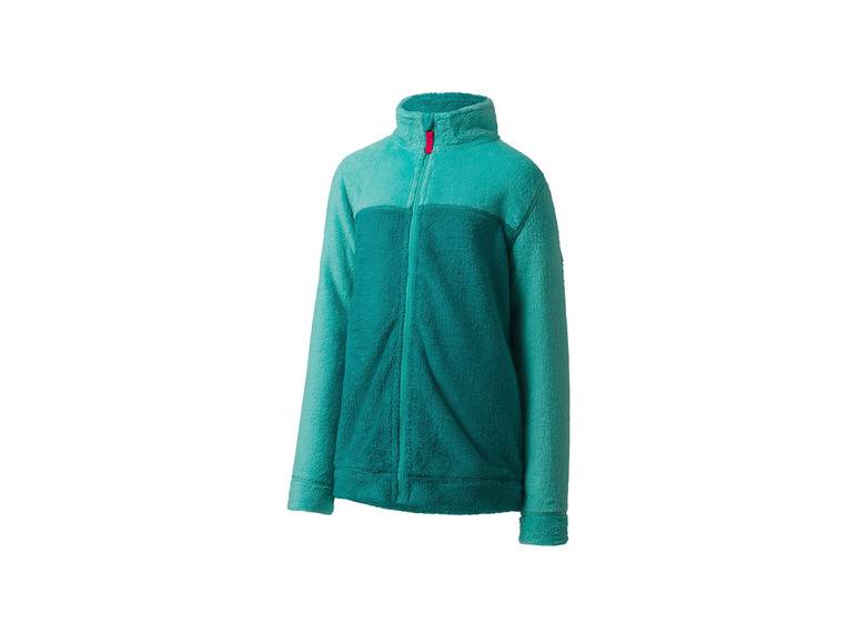 CRIVIT Kinder Fleecejacke, mit Stehkragen zollfrei