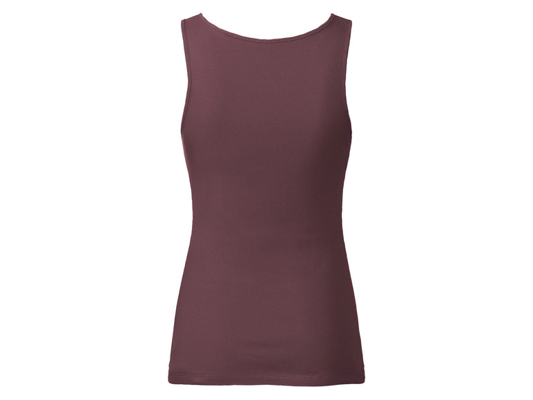 esmara® Damen Tops, 2 Stück, in anschmiegsamer Ripp-Qualität 50% Rabatt für begrenzte Zeit