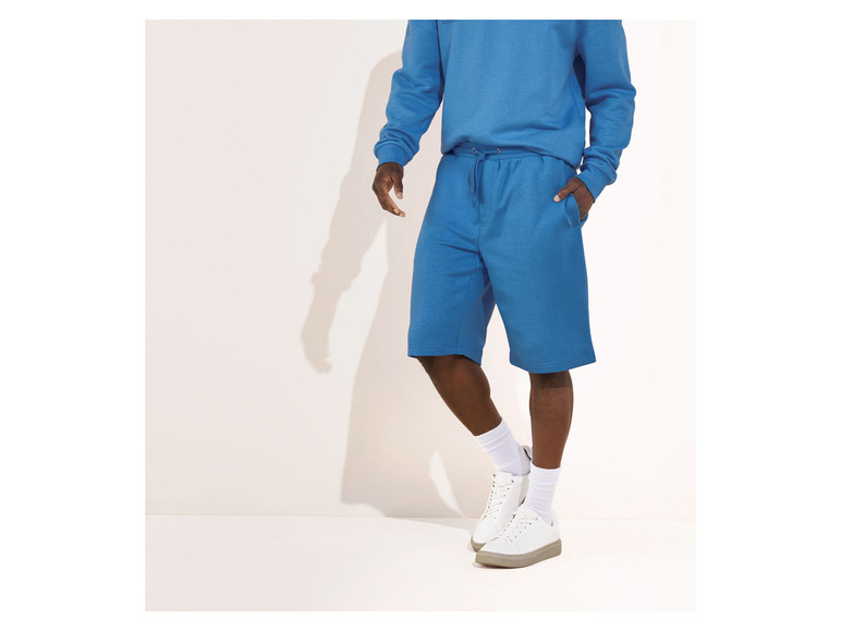 LIVERGY® Herren Sweatshorts, extra weiche Sweat-Qualität, mit Baumwolle Outlet