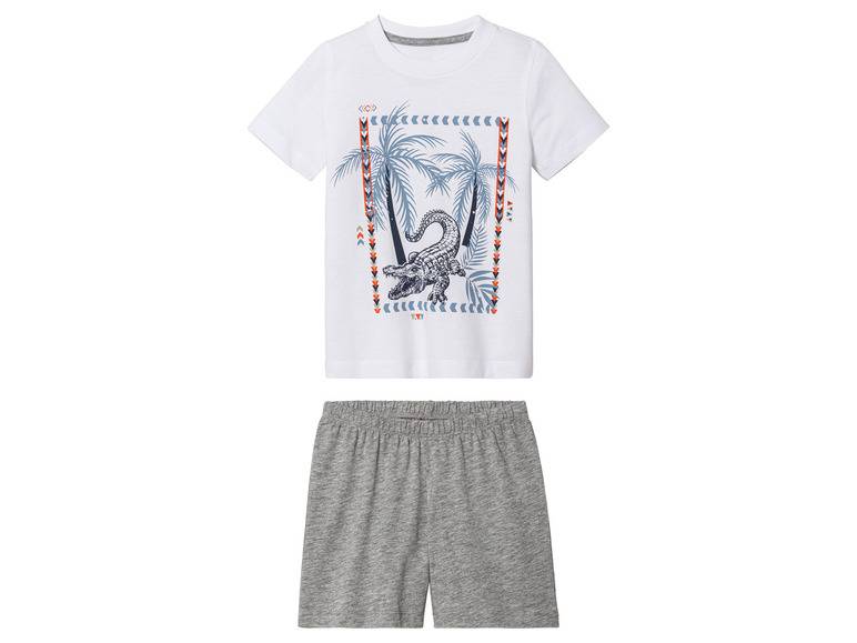 pepperts!® Kinder Jungen Pyjama, mit Rundhalsausschnitt Schlussverkauf