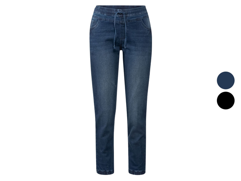esmara® Damen Denim-Joggers mit normaler Leibhöhe Kostenloser Versand