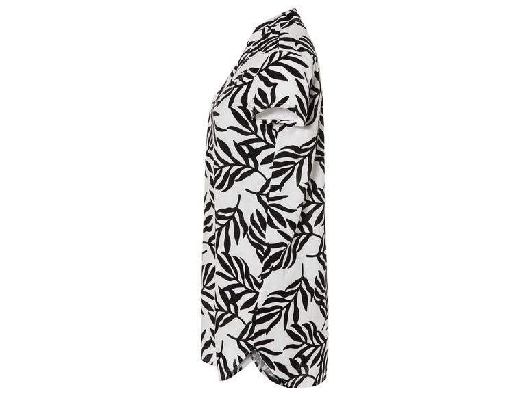 esmara® Damen Leinen-Tunika-Kleid, leger geschnitten Versandkostenfrei