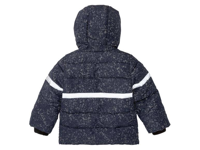 lupilu® Kleinkinder Steppjacke, reflektierend, mit Kapuze Großer Ausverkauf