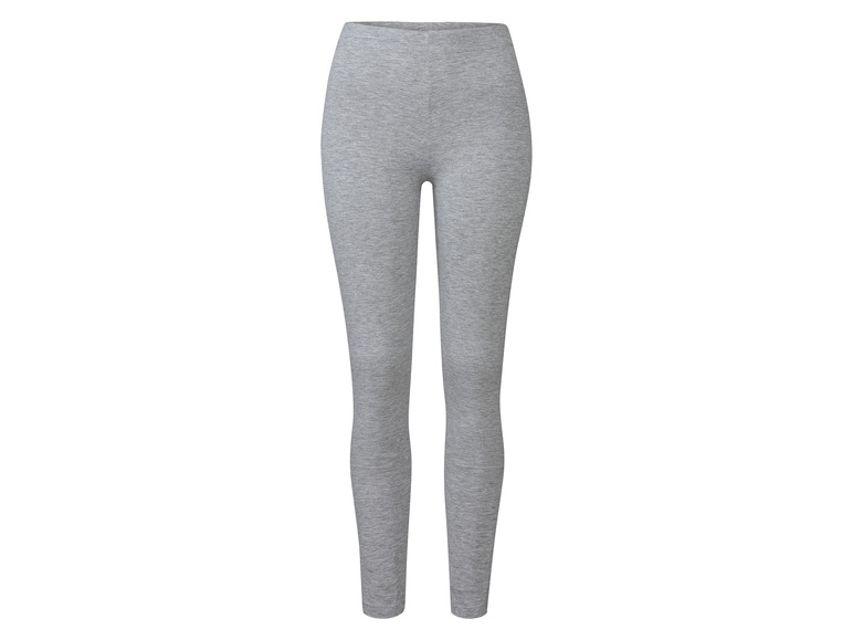 esmara® Damen Leggings, 2 Stück, normale Leibhöhe Online Shopping