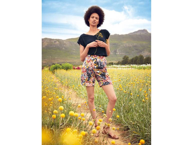 esmara® Damen Leinenshorts mit seitlichen Eingrifftaschen Preisnachlass