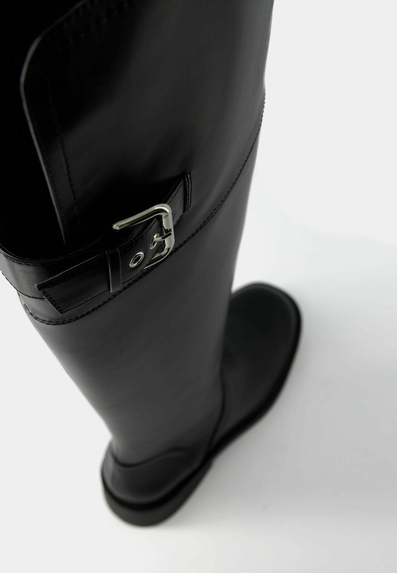 Bershka Bershka Cowboy/Biker boots - black Sonderangebote