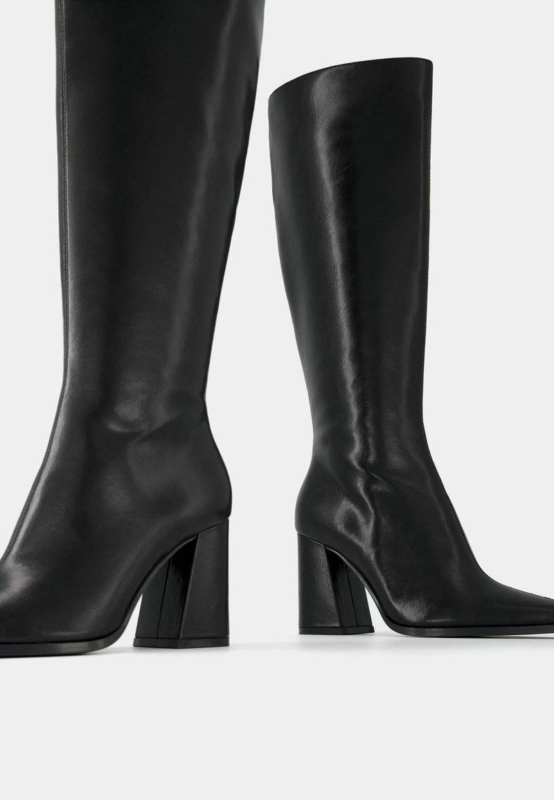Bershka Bershka Boots - black Riesige Ersparnisse