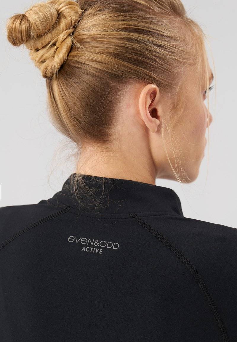Even&Odd active Even&Odd active SUPER SOFT COTTON TOUCH - Training jacket - black Günstig kaufen