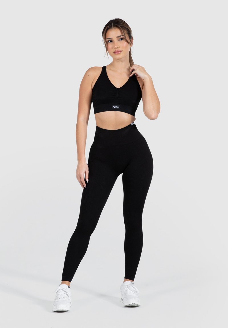 Smilodox Smilodox KOMPRESSION AMAZE - Leggings - schwarz Begrenztes Angebot