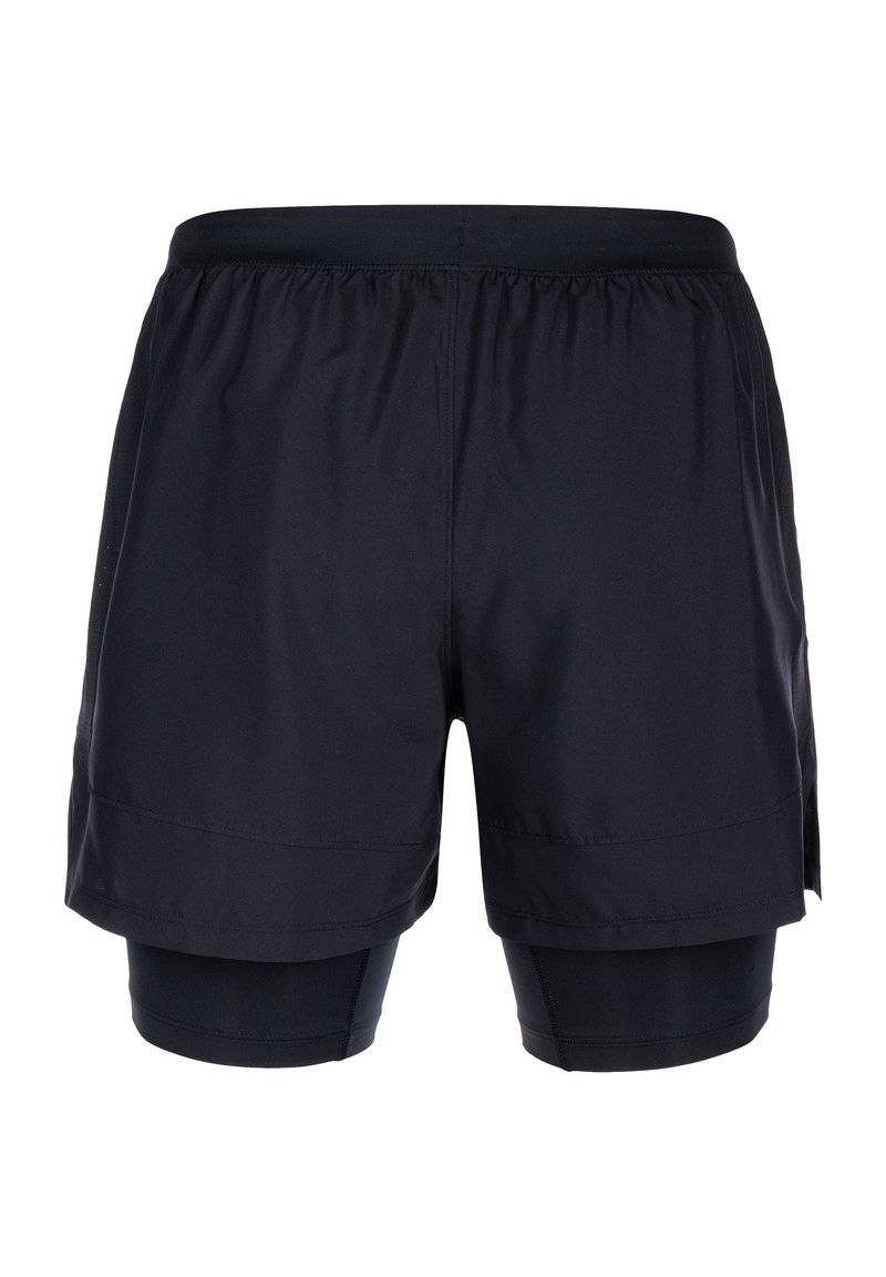 Under Armour Under Armour LAUNCH SHORTS 2-IN-1 - Sports shorts - black black reflective Valentinstagsangebot
