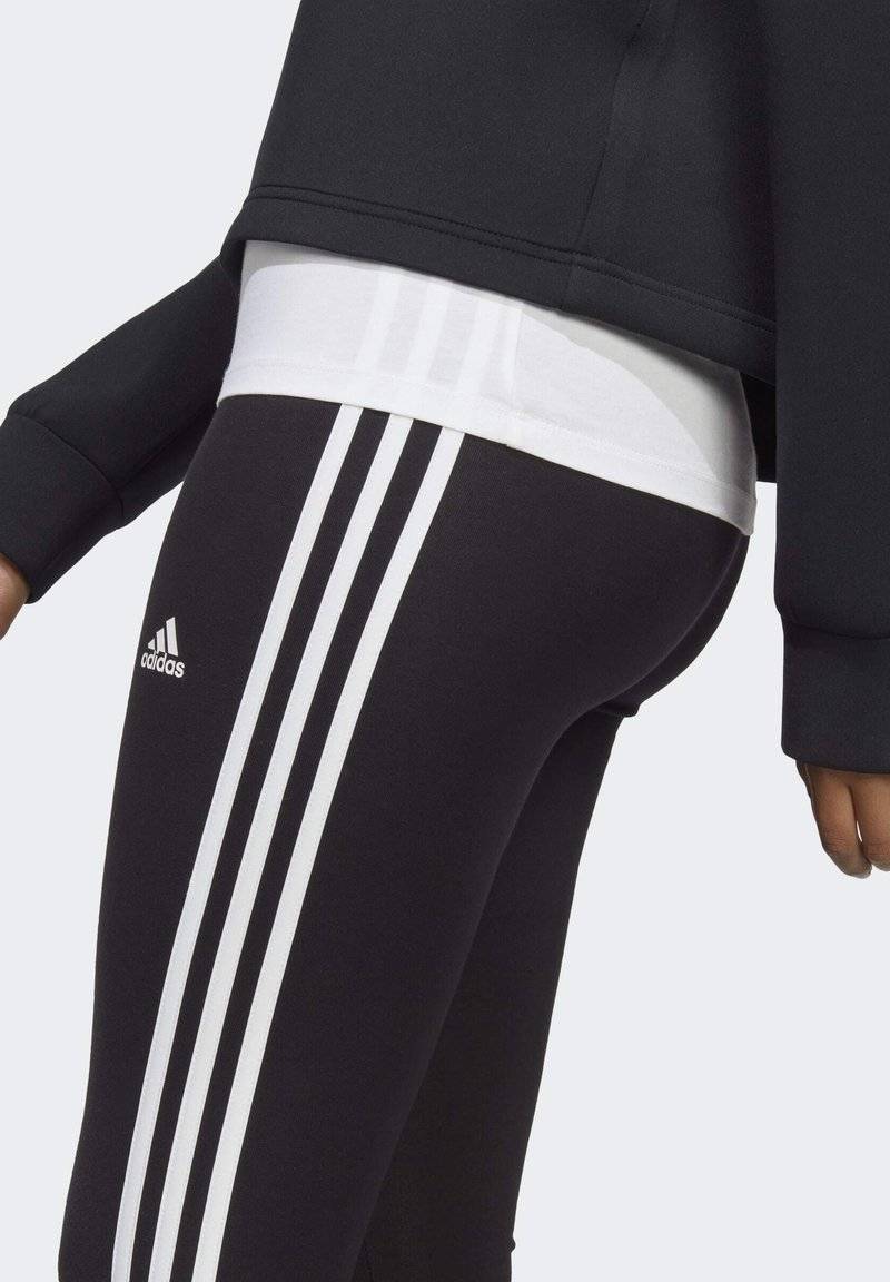 adidas Sportswear adidas Sportswear ESSENTIALS 3 STRIPES HIGH WAISTED - Leggings Neueste Mode