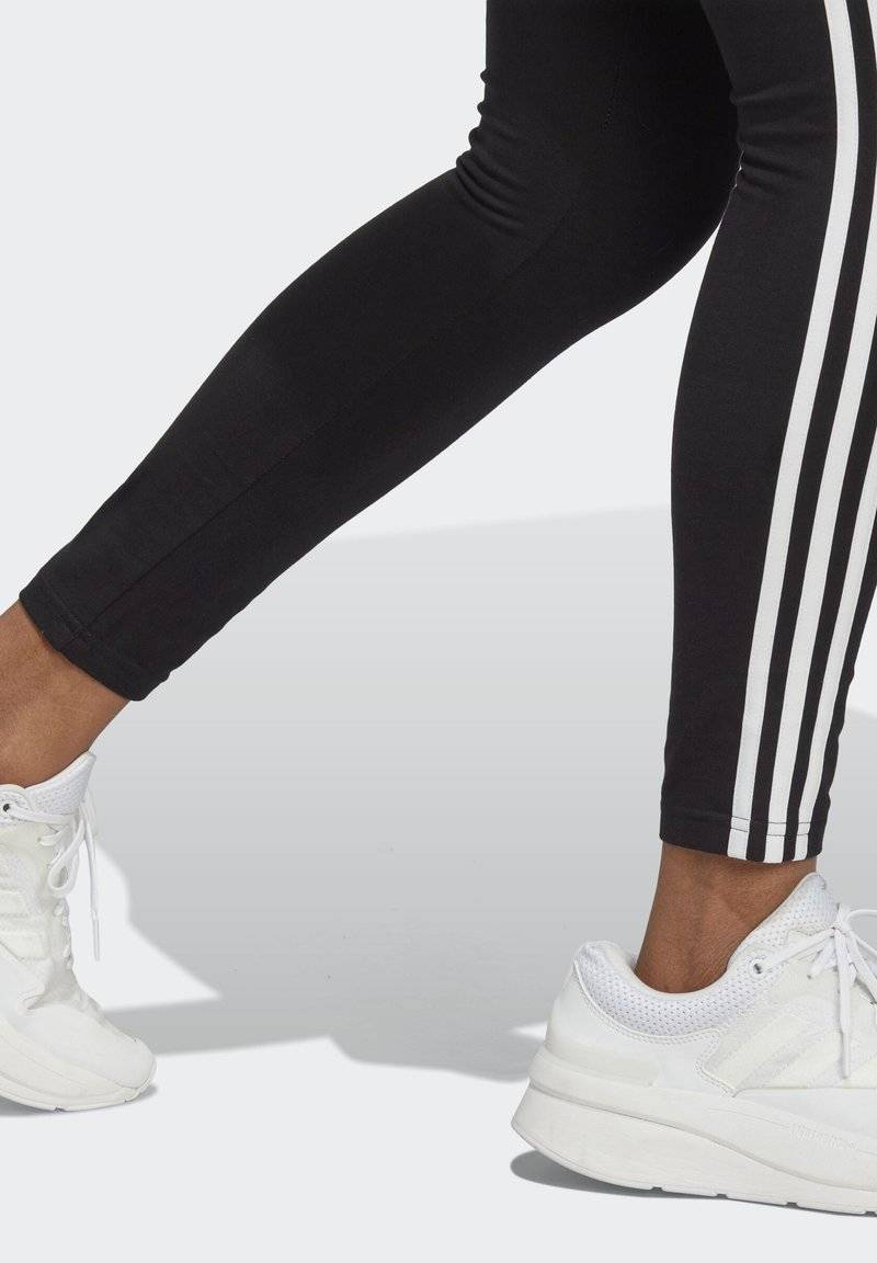 adidas Sportswear adidas Sportswear ESSENTIALS 3 STRIPES HIGH WAISTED - Leggings Neueste Mode