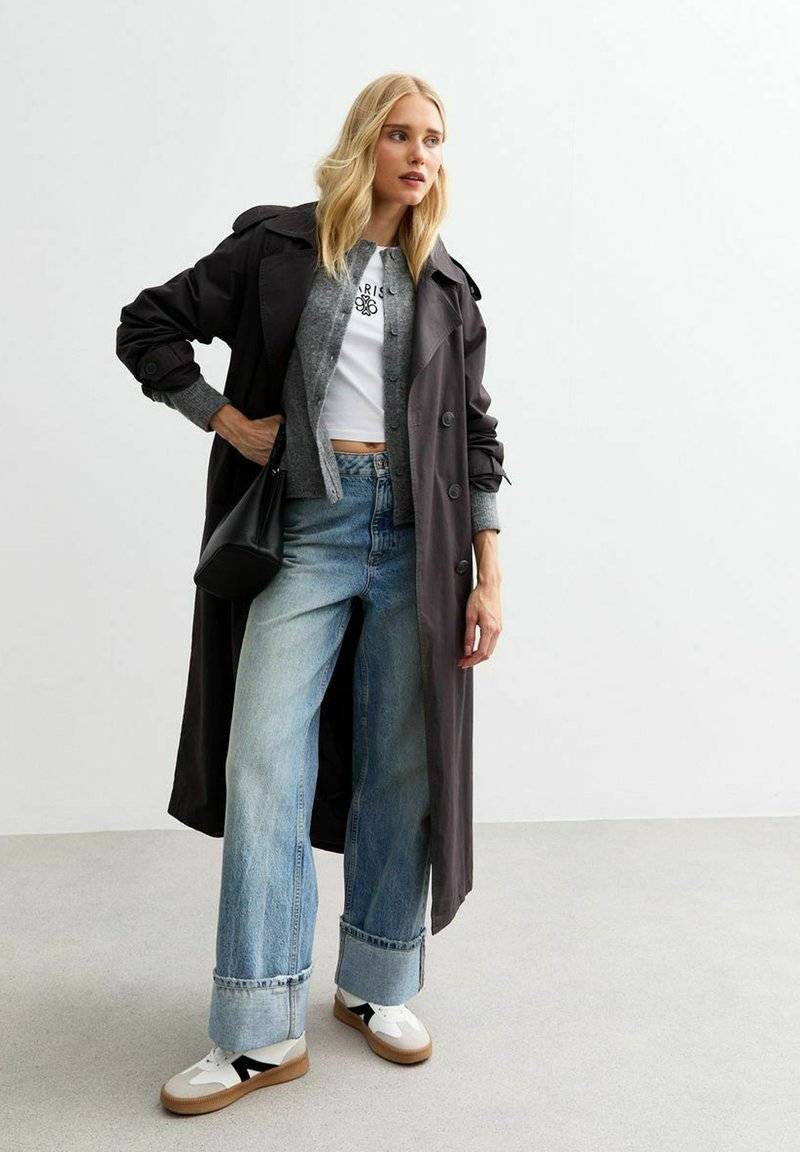 New Look New Look CREW NECK - Cardigan - grey Bestseller