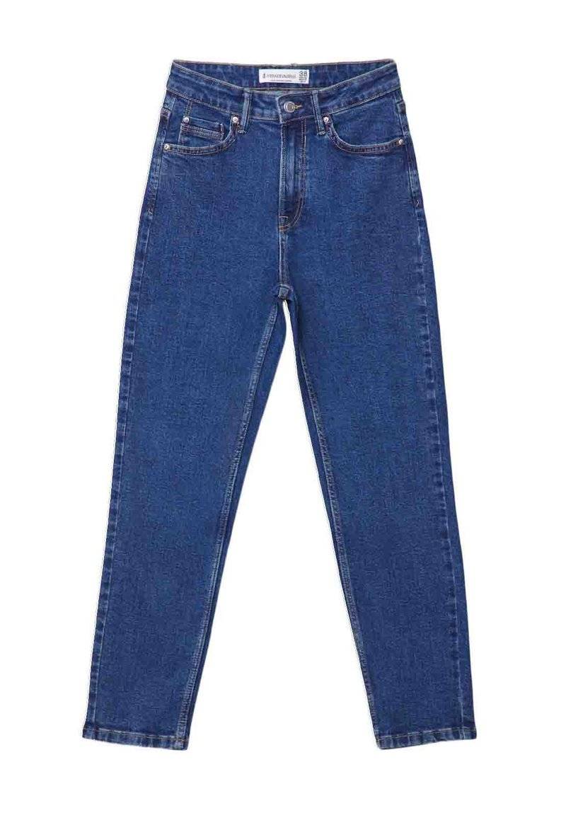 Stradivarius Stradivarius MOM - Relaxed fit jeans - raw denim Kauf eins, bekomm eins gratis