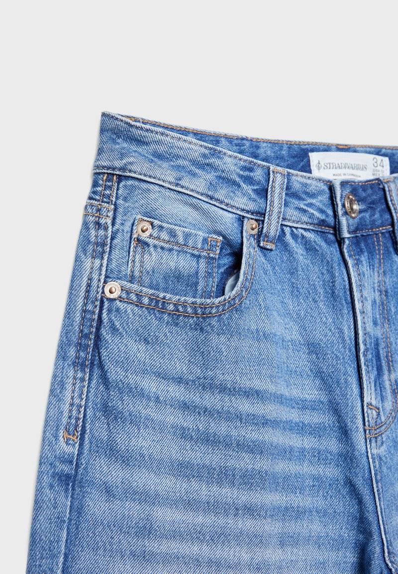 Stradivarius Stradivarius Straight leg jeans - light blue Super Sparpreis
