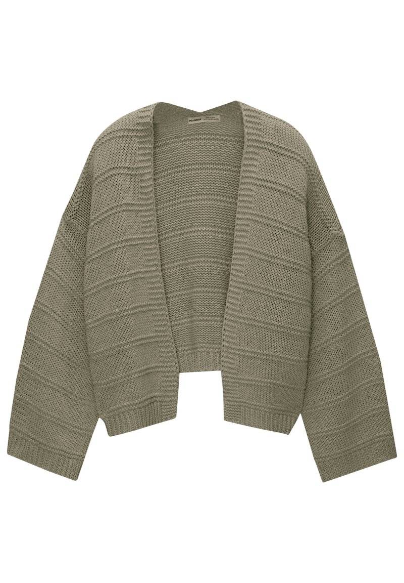 PULL&BEAR PULL&BEAR Cardigan - khaki Bis zu 60% Rabatt