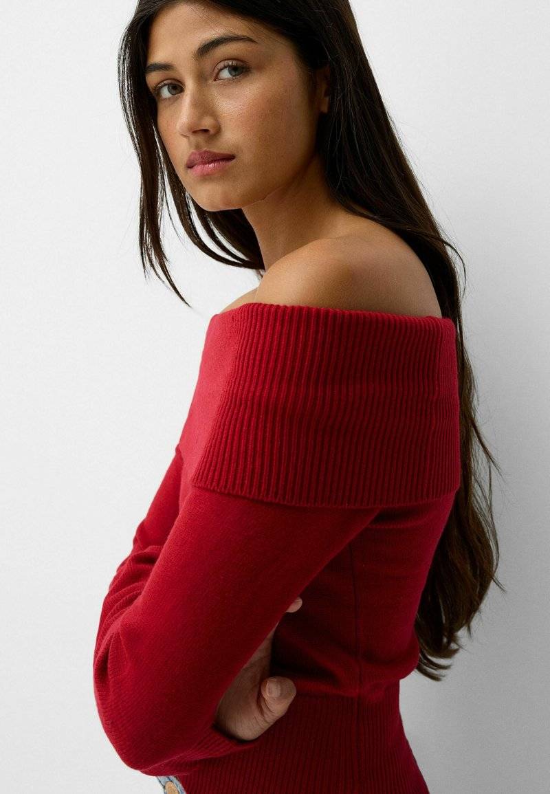 Bershka Bershka Jumper - red Discount Store für neue Produkte