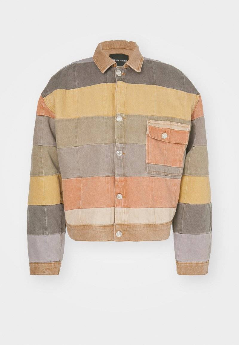 Les Benjamins Les Benjamins UNISEX - Denim jacket - brown 50% Rabatt mit kostenlosem Versand