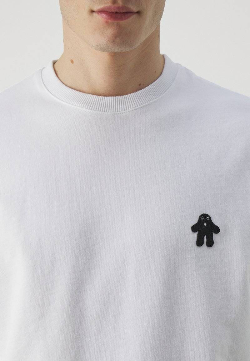 AVAVAV AVAVAV OLD LADY UNISEX - Basic T-shirt - blanc Günstiger Verkauf
