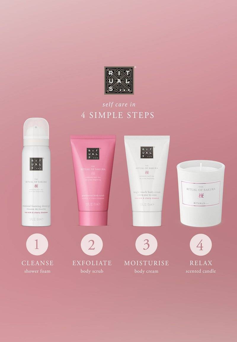 Rituals Rituals FOAMING SHOWER GEL TRAVEL SIZE THE RITUAL OF SAKURA - FLORAL - CHERRY BLOSSOM & RICE MILK - Shower gel Online Shopping