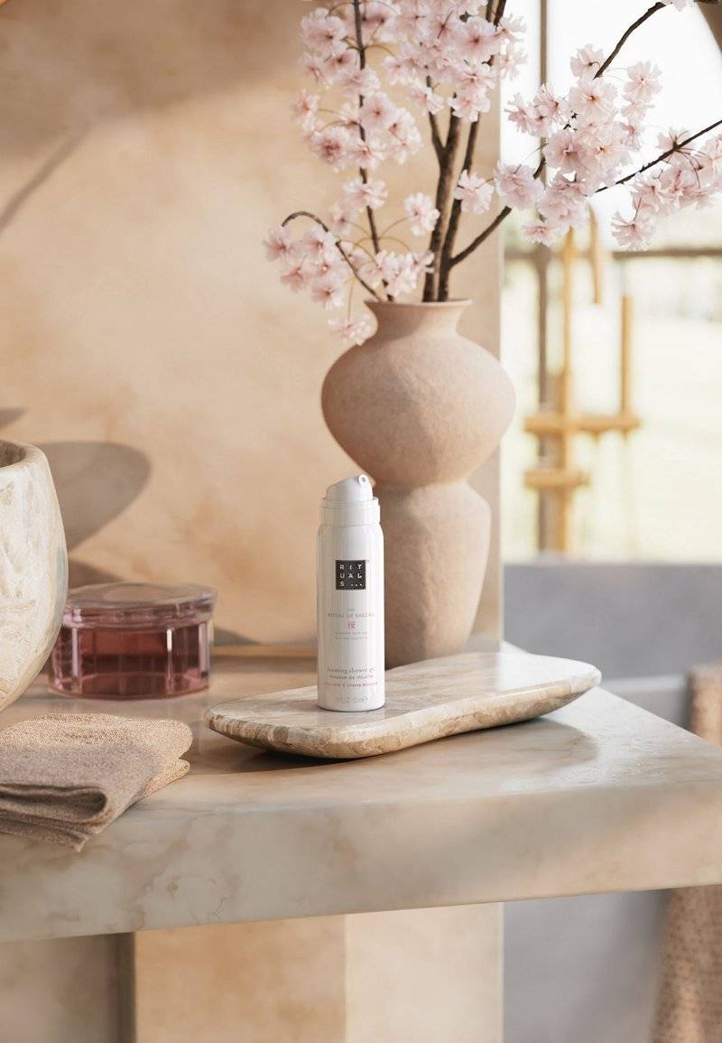 Rituals Rituals FOAMING SHOWER GEL TRAVEL SIZE THE RITUAL OF SAKURA - FLORAL - CHERRY BLOSSOM & RICE MILK - Shower gel Online Shopping